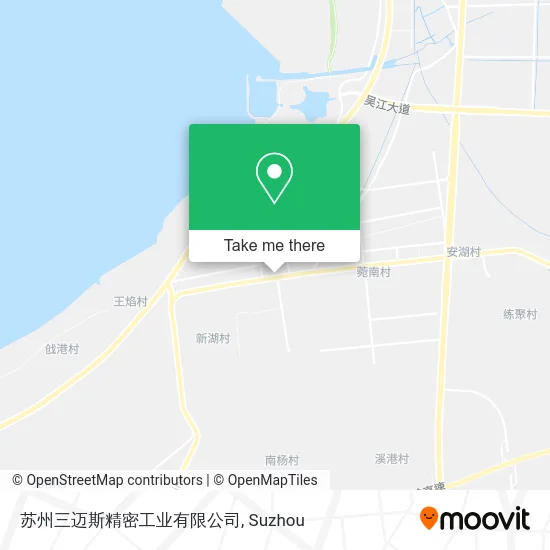 苏州三迈斯精密工业有限公司 map
