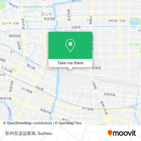 苏州百达运装饰 map