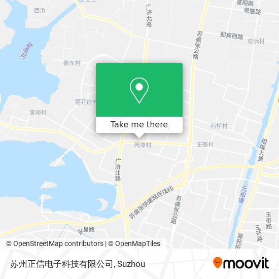 苏州正信电子科技有限公司 map