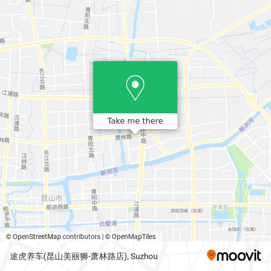 途虎养车(昆山美丽狮-萧林路店) map