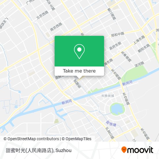 甜蜜时光(人民南路店) map
