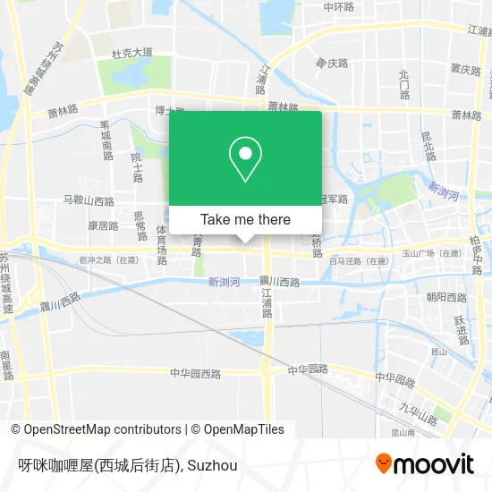 呀咪咖喱屋(西城后街店) map