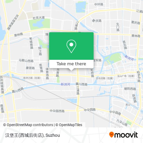 汉堡王(西城后街店) map