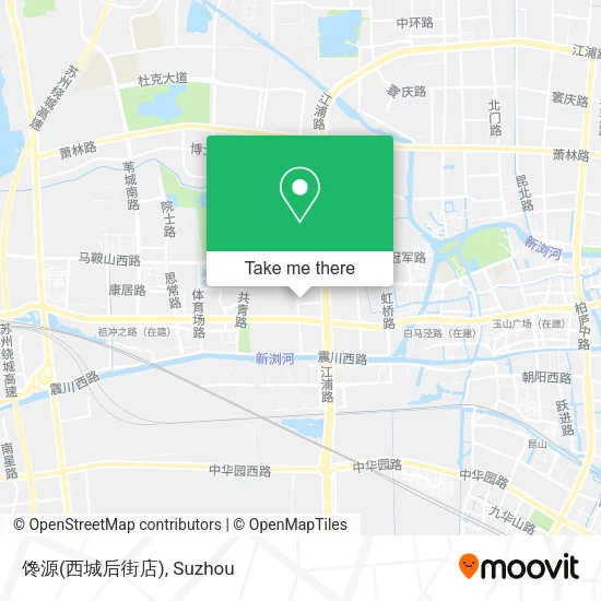 馋源(西城后街店) map