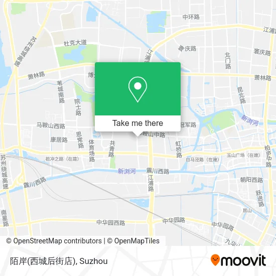 陌岸(西城后街店) map