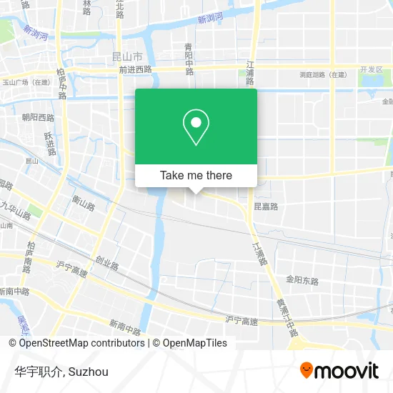 华宇职介 map
