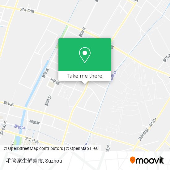 毛管家生鲜超市 map