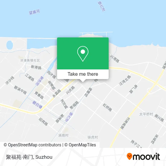 聚福苑-南门 map
