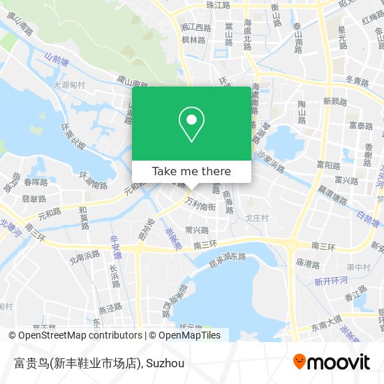 富贵鸟(新丰鞋业市场店) map