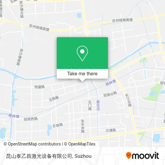 昆山泰乙昌激光设备有限公司 map