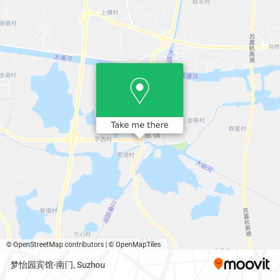 梦怡园宾馆-南门 map
