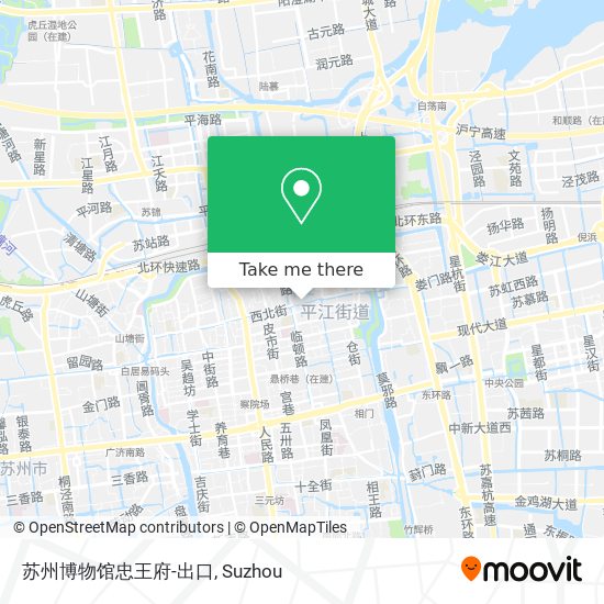 苏州博物馆忠王府-出口 map