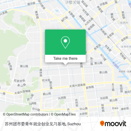 苏州团市委青年就业创业见习基地 map