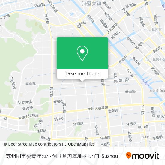 苏州团市委青年就业创业见习基地-西北门 map
