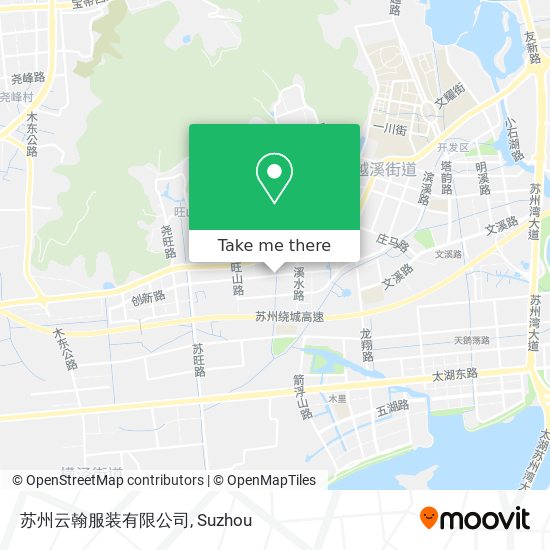 苏州云翰服装有限公司 map
