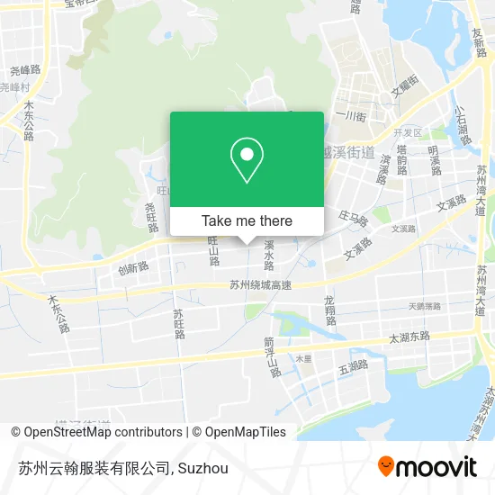 苏州云翰服装有限公司 map