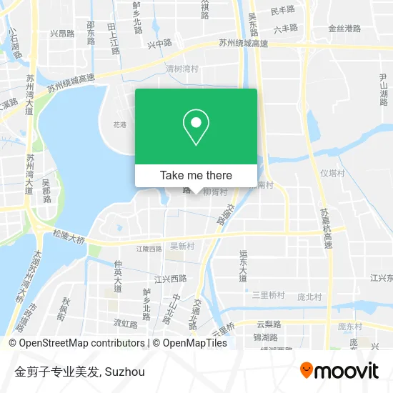 金剪子专业美发 map