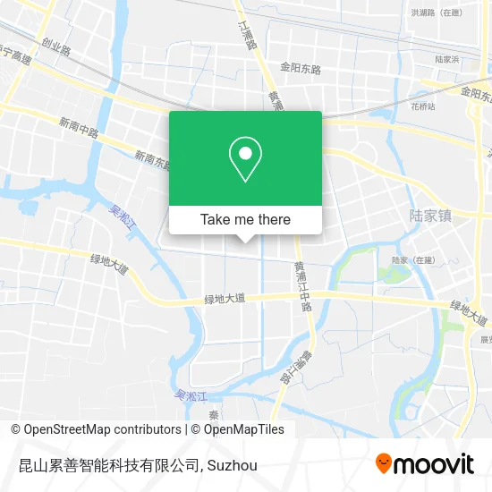 昆山累善智能科技有限公司 map