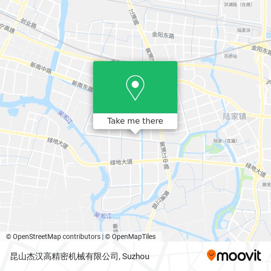 昆山杰汉高精密机械有限公司 map