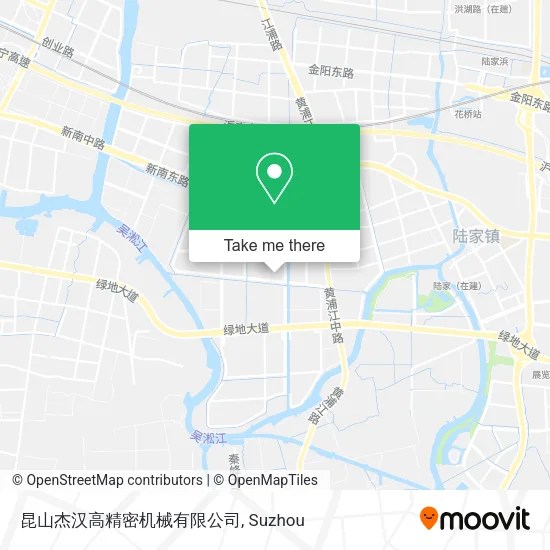昆山杰汉高精密机械有限公司 map