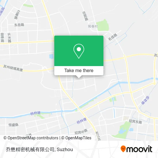 乔懋精密机械有限公司 map