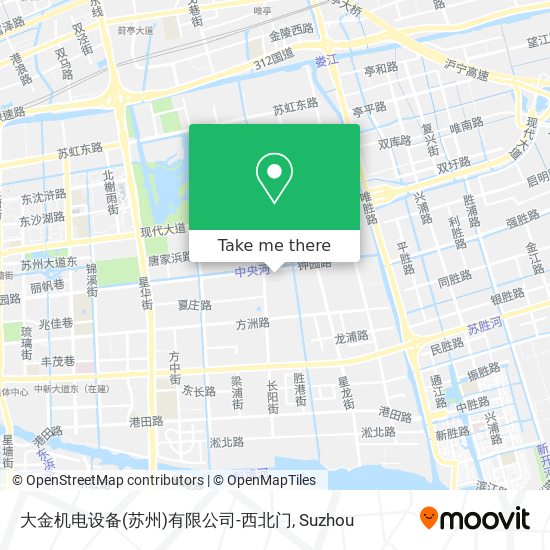 大金机电设备(苏州)有限公司-西北门 map