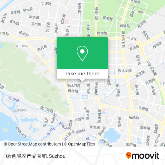 绿色屋农产品直销 map