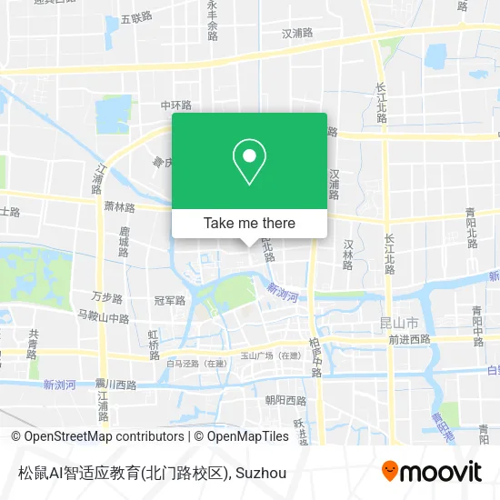 松鼠AI智适应教育(北门路校区) map