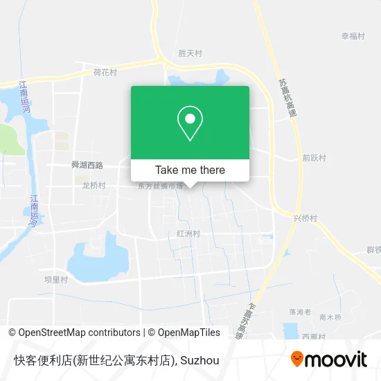 快客便利店(新世纪公寓东村店) map