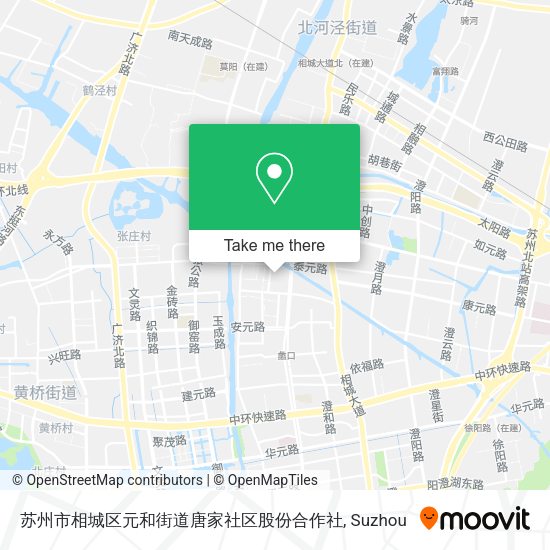 苏州市相城区元和街道唐家社区股份合作社 map