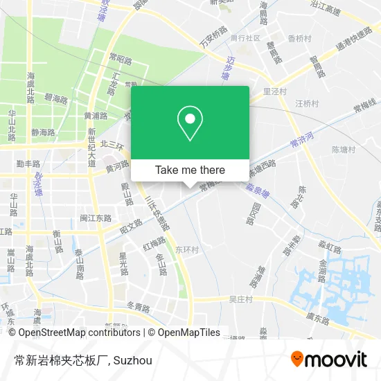 常新岩棉夹芯板厂 map