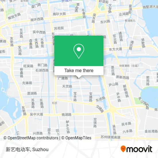 新艺电动车 map