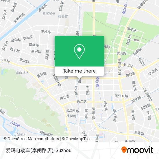 爱玛电动车(李闸路店) map