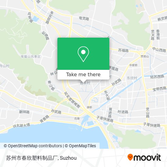 苏州市春欣塑料制品厂 map