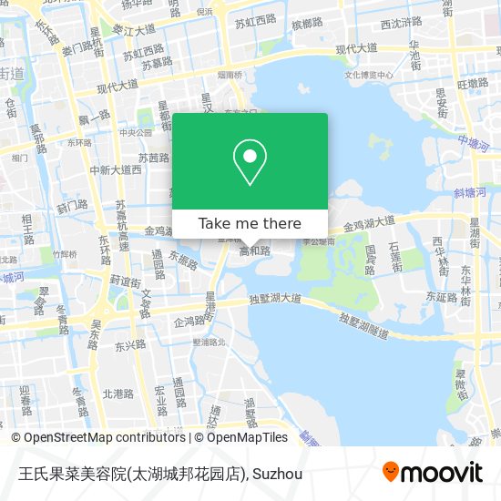 王氏果菜美容院(太湖城邦花园店) map
