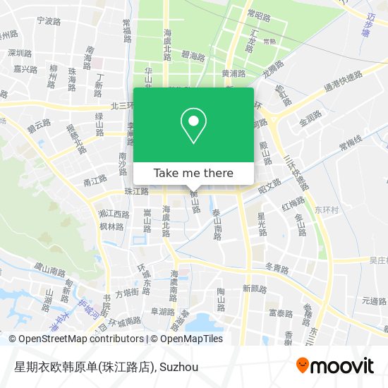 星期衣欧韩原单(珠江路店) map