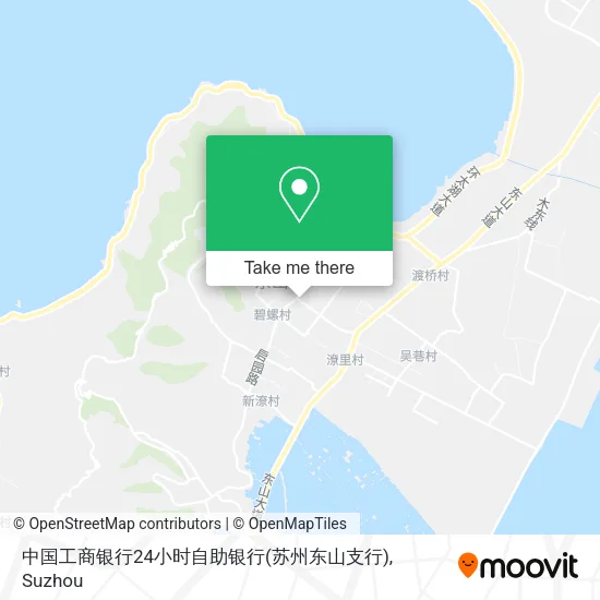 中国工商银行24小时自助银行(苏州东山支行) map