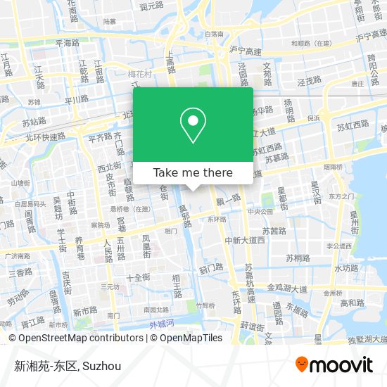 新湘苑-东区 map