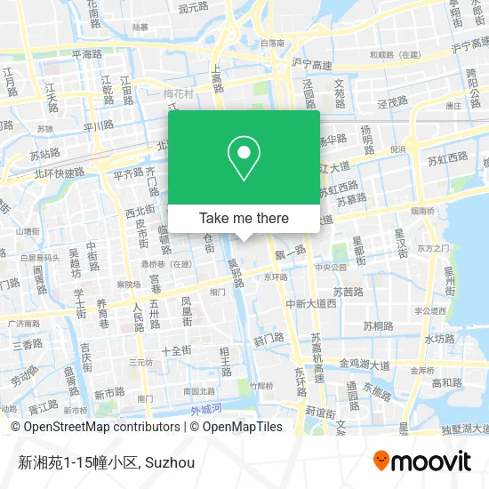 新湘苑1-15幢小区 map