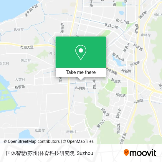 国体智慧(苏州)体育科技研究院 map