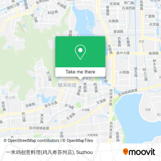 一米鸡创意料理(鸡凡奇苏州店) map