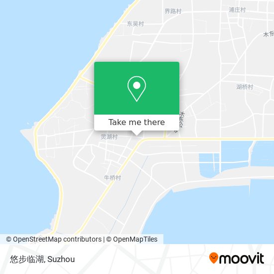 悠步临湖 map