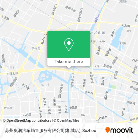 苏州奥润汽车销售服务有限公司(相城店) map