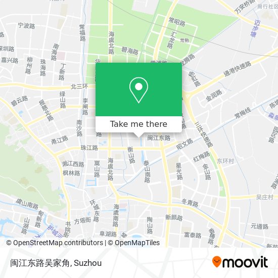 闽江东路吴家角 map