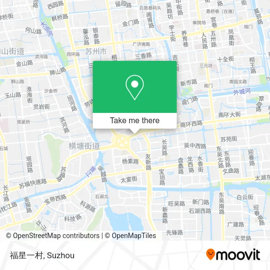 福星一村 map