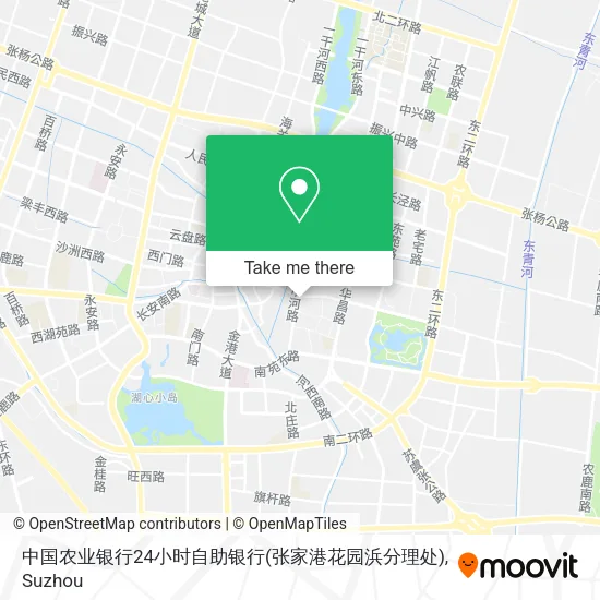中国农业银行24小时自助银行(张家港花园浜分理处) map