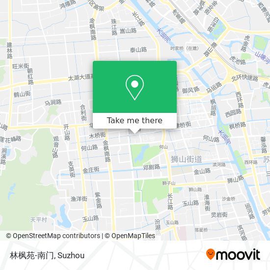林枫苑-南门 map