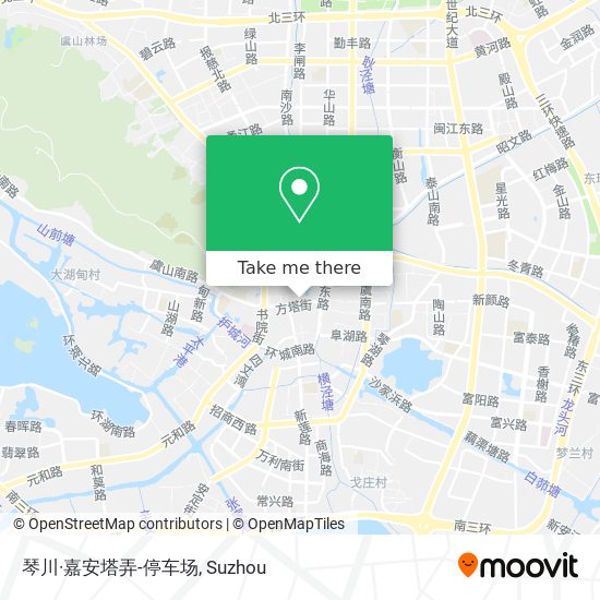 琴川·嘉安塔弄-停车场 map