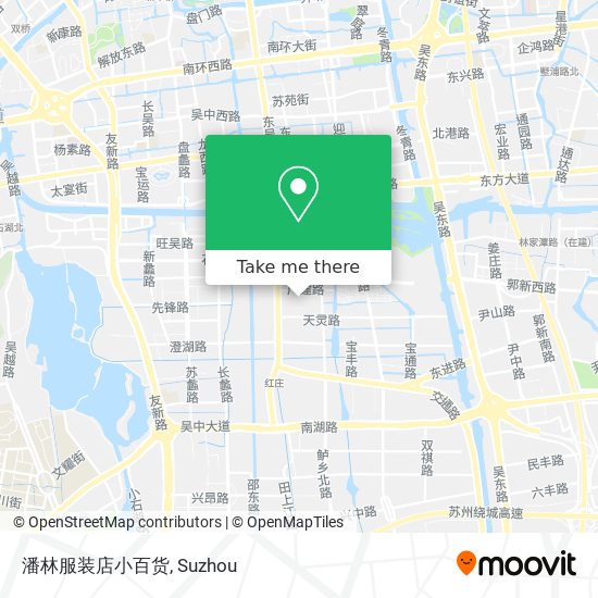 潘林服装店小百货 map