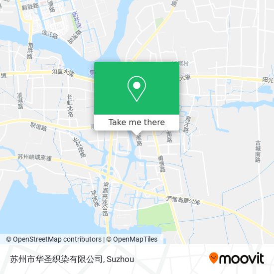 苏州市华圣织染有限公司 map